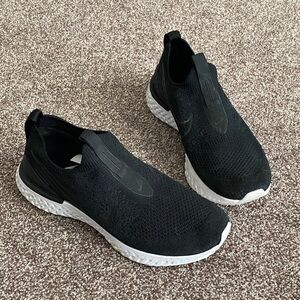 Nike Epic React Slip On Black size 9
